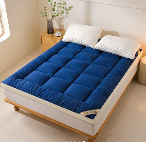 Quilted mattress topper - quilted, single